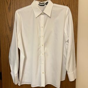 Eddie Bauer Crisp White Dress Shirt